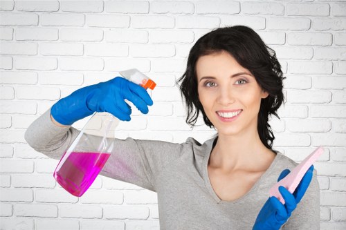 Sustainable carpet cleaning operations with recycling and reuse